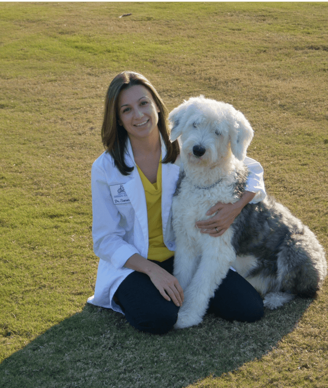 dr-leigh-samanowitz-with-a-dog