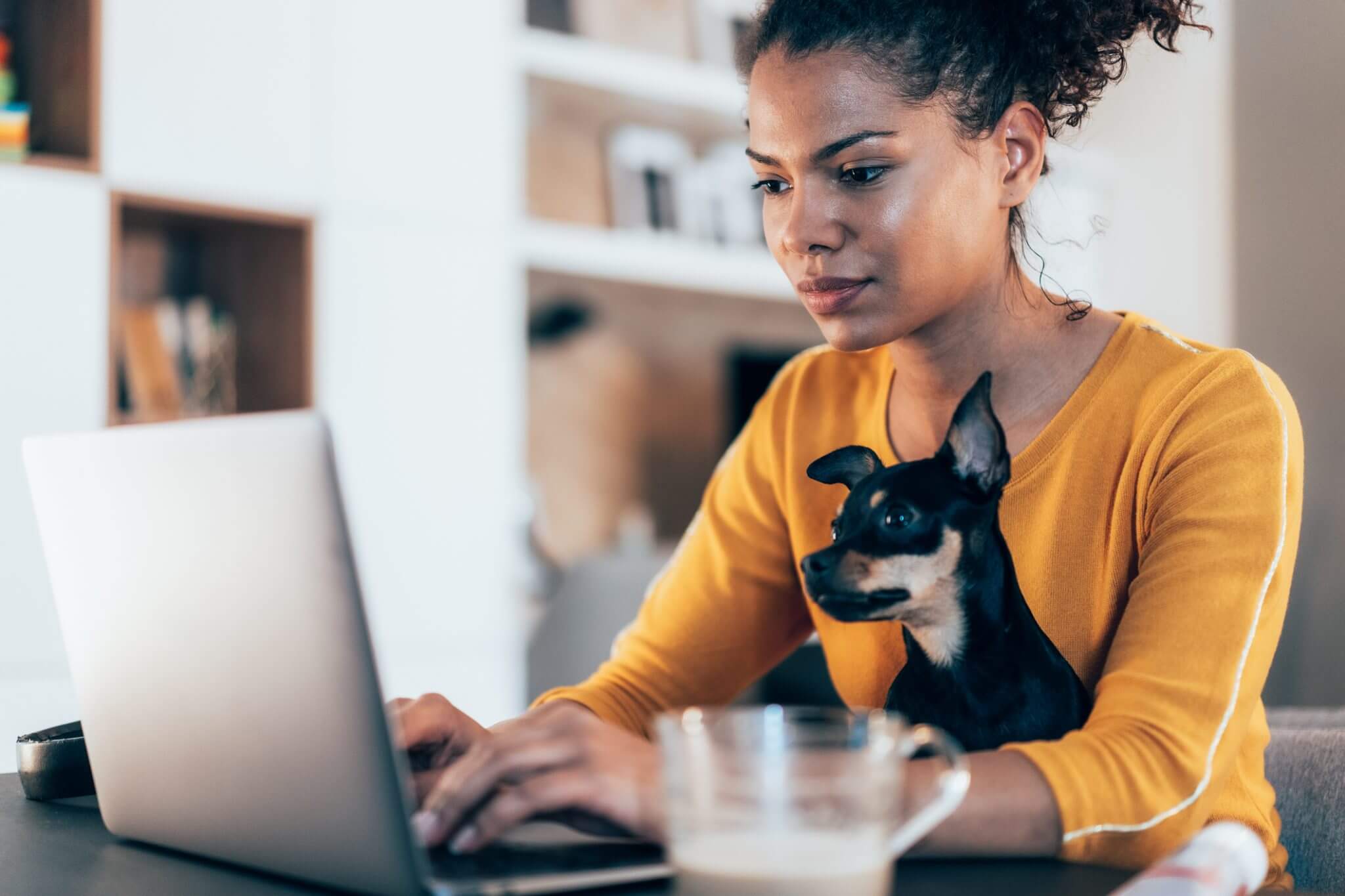 owner-with-dog-at-computer